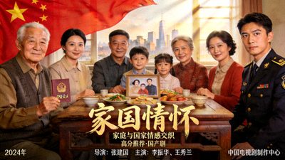 高分推荐国产剧《家国情怀》海报 - 家庭与国家情感交织